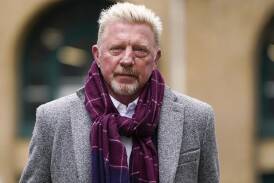 German tennis great Boris Becker has been discharged from a bankruptcy court in the UK. (AP PHOTO)